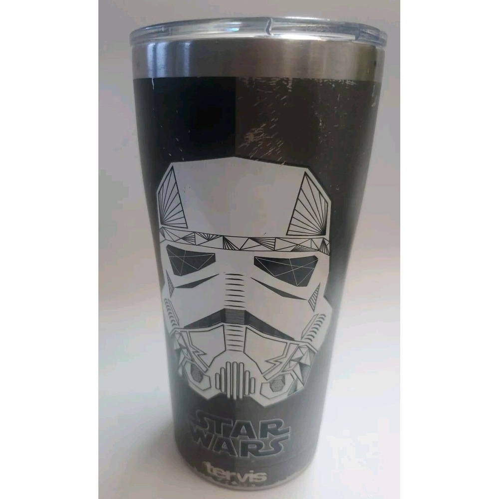 Tervis Star Wars Darth Vader Stormtrooper 20oz Stainless Steel Tumbler Cup Lid